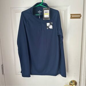 New Under Armour UA Velocity 3/4 Zip Long Sleeve Youth Medium New